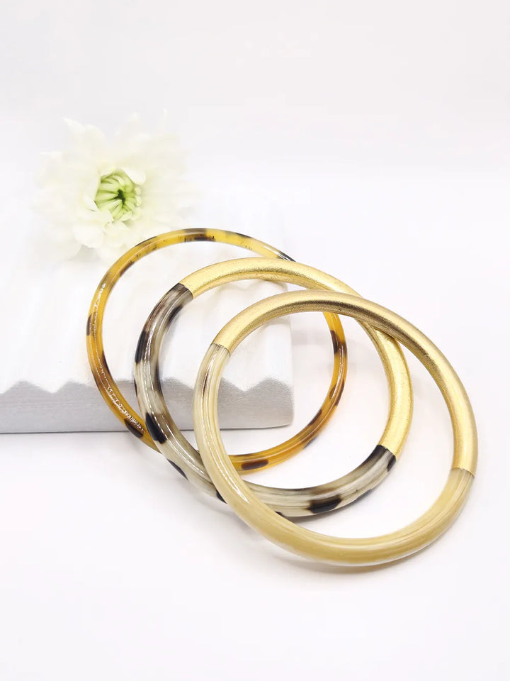 Bracelets corne véritable style bohème