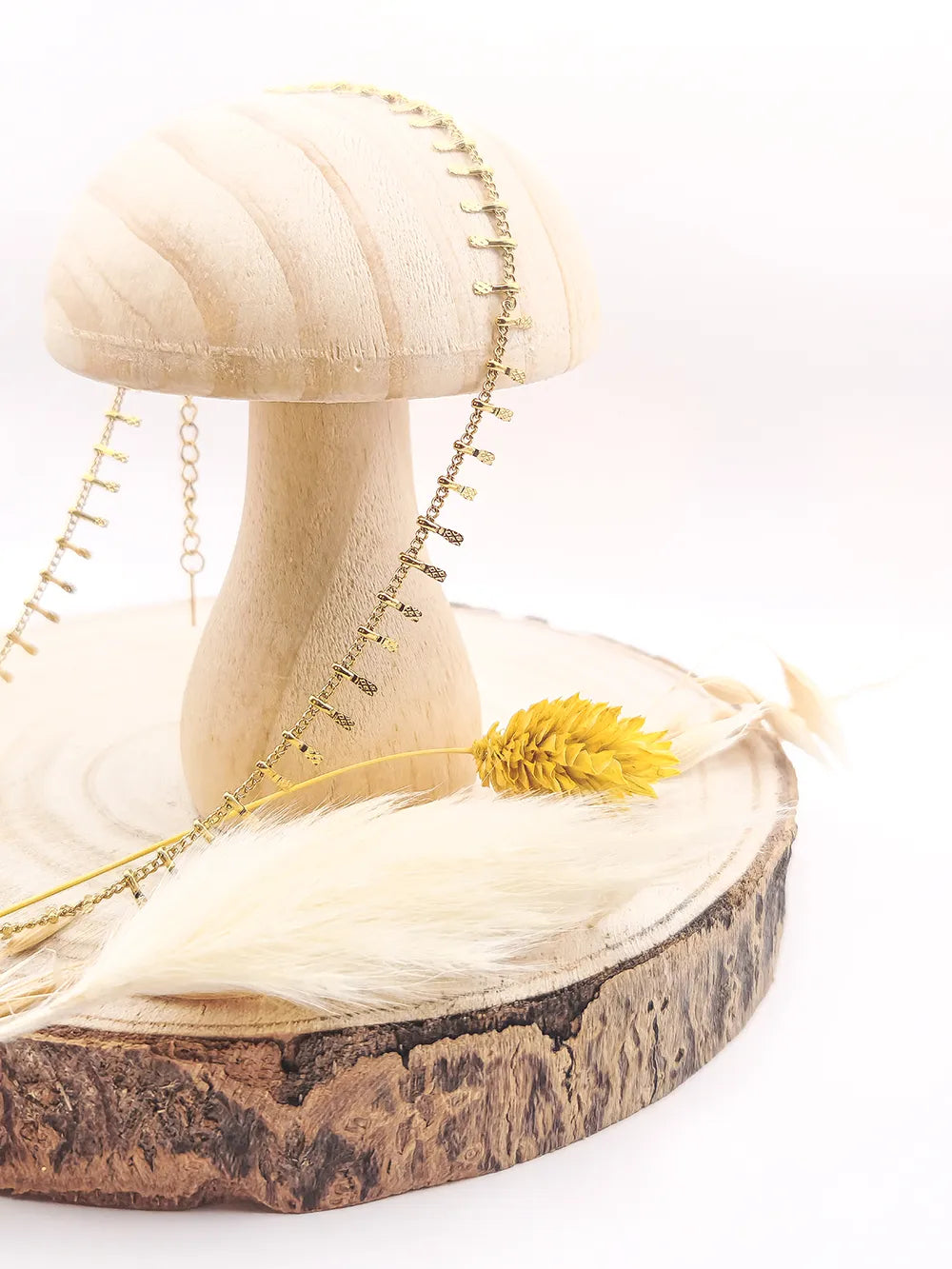 Bijoux fantaisie femme collier ras-de-cou doré