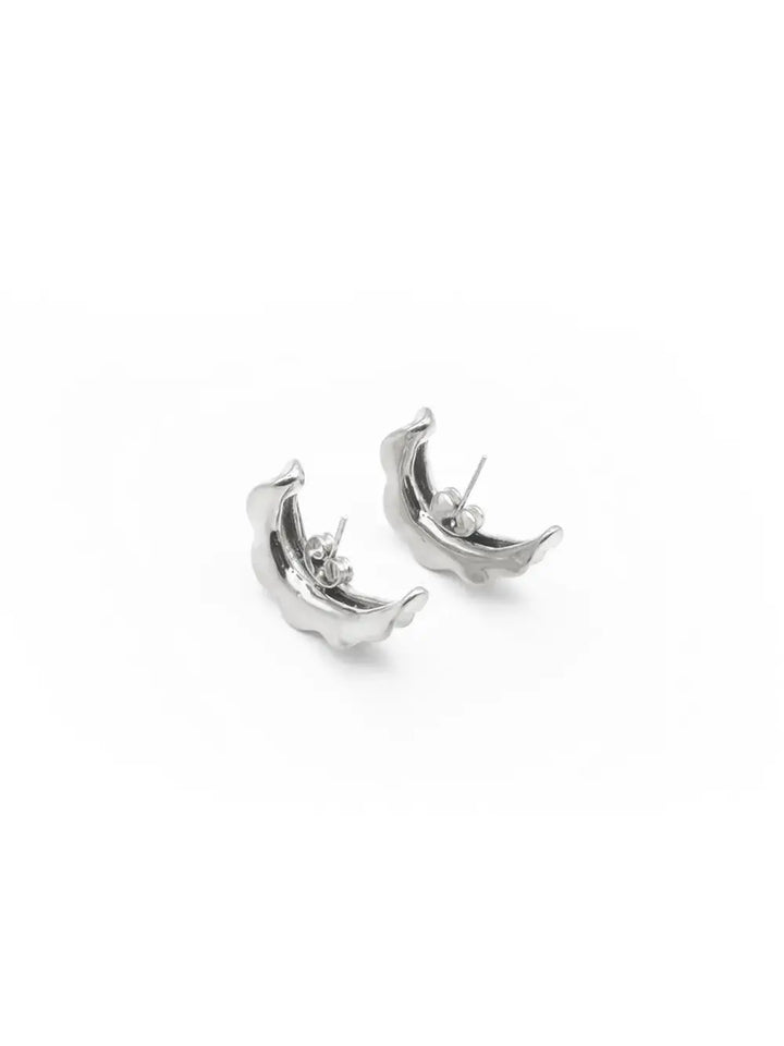 manchette de lobe couleur argent