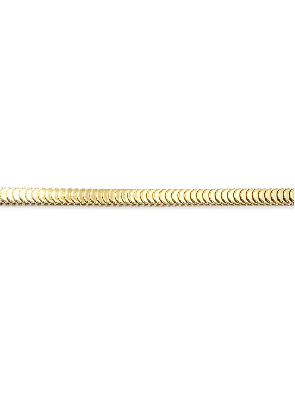 Bracelet femme doré maille écaille