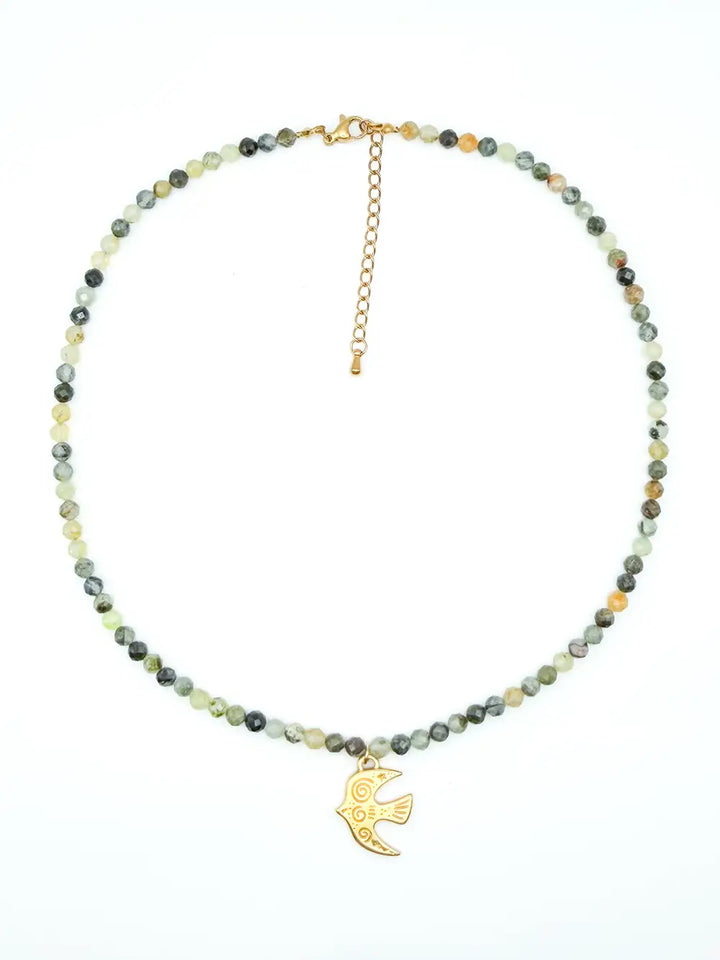 collier perles d&