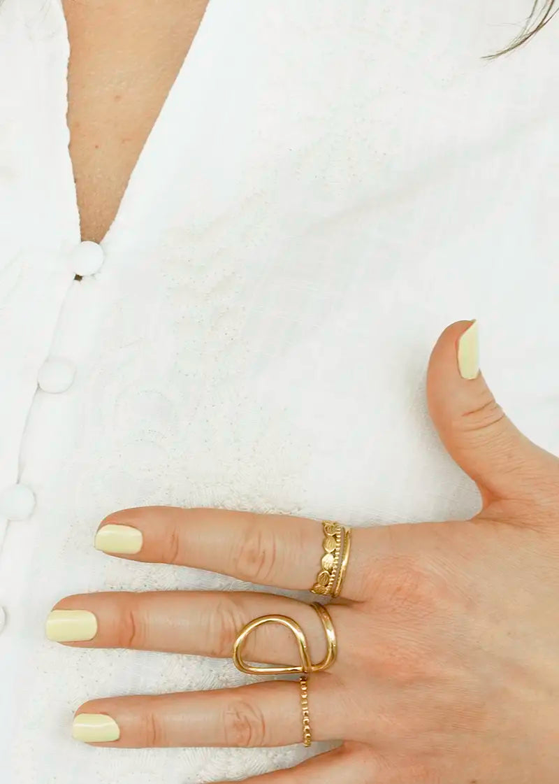 bagues femme originales or